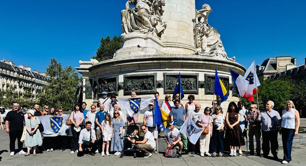Paris Remembers Srebrenica Genocide with Peace March and Education