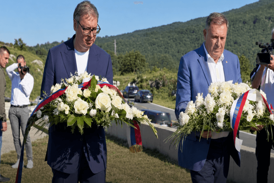 Komemorativni čin srpskih lidera izazvao je regionalne kontroverze